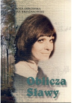 Oblicza sławy Dedykacja autora