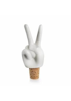 Korek na butelkę - Peace Hands