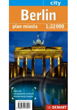 Berlin plan miasta 1:22000
