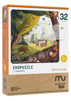 Ekopuzzle 32 Spacer po lesie MUDUKO