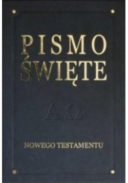 Pismo Święte Nowego Testamentu - De Luxe, grafit