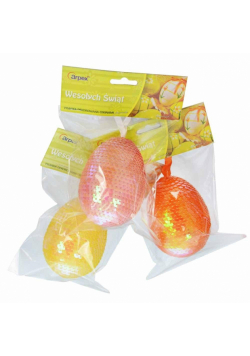 Pisanka dekorowana cekinami MIX