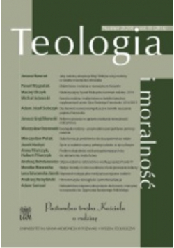 Teologia i Moralność tom 1