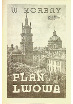 Plan Lwowa Reprint 1938 r.