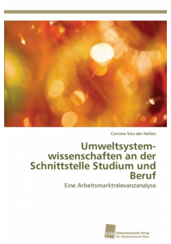 Umweltsystem­wissenschaften an der Schnittstelle Studium und Beruf