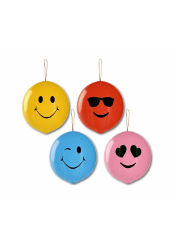 Balony piłki z czterema uśmiechami 50szt