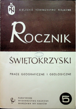 Rocznik Świętokrzyski tom 5