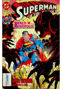 Superman in Action Comics Nr 2 Piekło w Metropolis