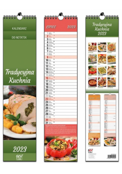 Kalendarz 2023 paskowy 13 planszowy Kuchnia