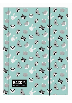 Teczka z gumką A4 BackUp 5 A 11 DERFORM
