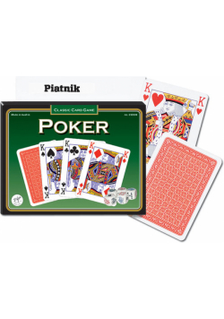 Karty do gry Piatnik 2 talie, Karty Poker