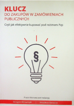Klucz Do Zakupów W Zamówieniach Publicznych
