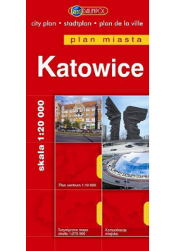 Plan Miasta DAUNPOL. Katowice br