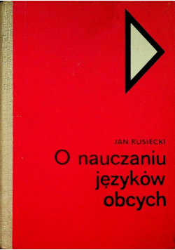 O nauczaniu języków obcych