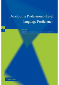 Developing Professional-Level Language Proficiency