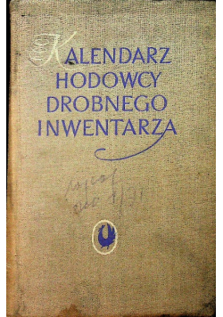 Kalendarz hodowcy drobnego inwentarza