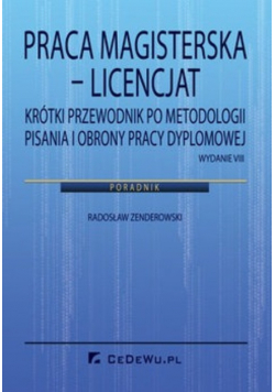 Praca magisterska Licencjat