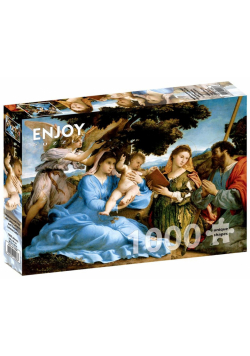 Puzzle 1000 Madonna z Dzieciątkiem ze św...