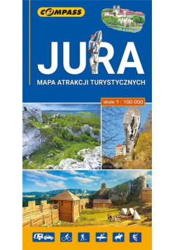 Mapa atrakcji tur. - Jura 1:100 000