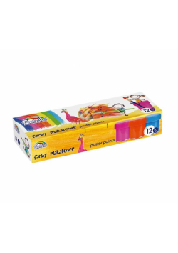 Farby plakatowe 12 kolorów x 20ml FIORELLO