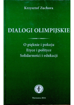 Dialogi olimpijskie autograf autora