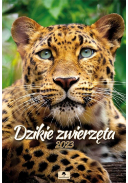 Kalendarz 2023 A3 Ścienny Dzikie Zwierzęta