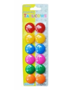 Magnesy do tablic 30mm 12szt