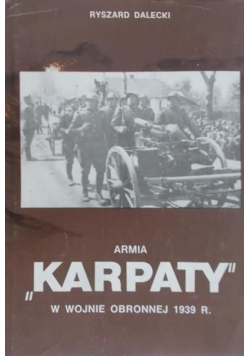 Armia Karpaty w wojnie obronnej 1939 r