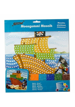 Mozaika piankowa brokatowa Pirat