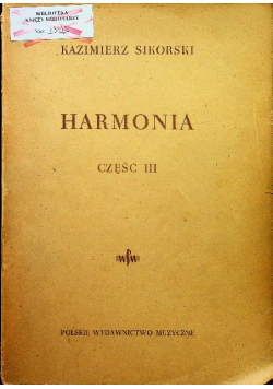 Harmonia część III