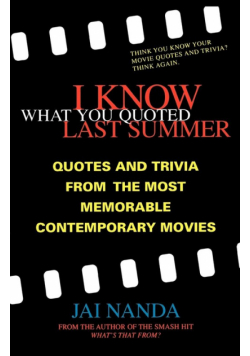 I Know What You Quoted Last Summer