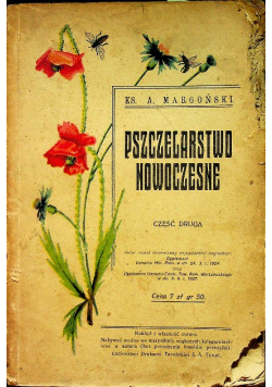 Pszczelarstwo nowoczesne 1930r