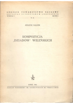 Kompozycja dziadów wileńskich