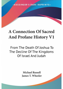 A Connection Of Sacred And Profane History V1