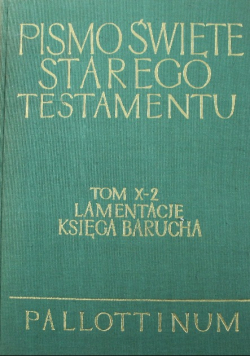 Lamentacje ksiega barucha