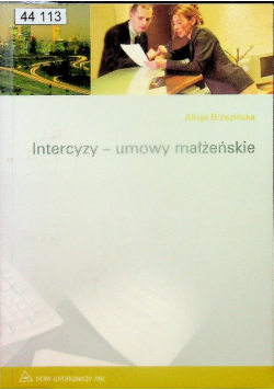 Intercyzy umowy małżeńskie