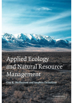 Applied Ecology and Natural Resource Management