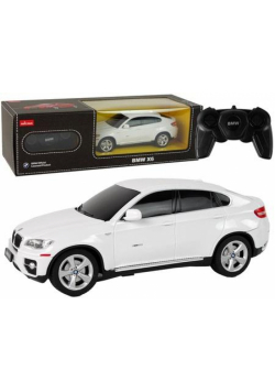 Auto R/C BMW X6 Rastar 1:24 białe
