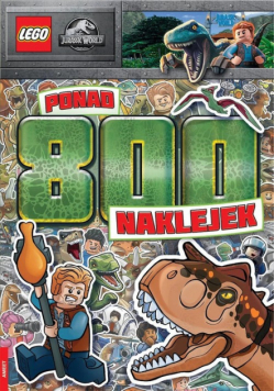 Lego Jurassic World Ponad 800 naklejek