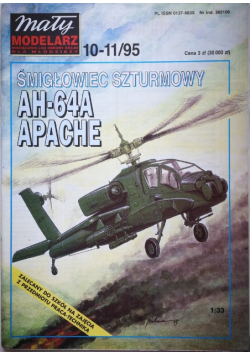 Mały modelarz 10 - 11 Śmigłowiec szturmowy AH - 64A Apache