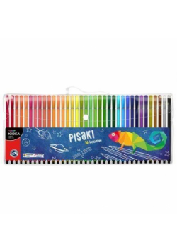 Pisaki w etui 36 kolory KIDEA