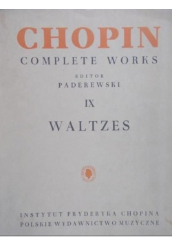 Chopin complete works IX