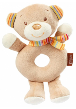 Grzechotka miękka Miś 16 cm