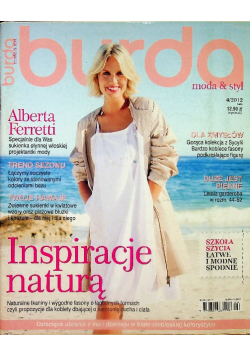 Burda moda i styl nr 4 / 2012