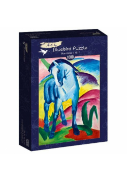 Puzzle Niebieski koń, Franz Marc 1000