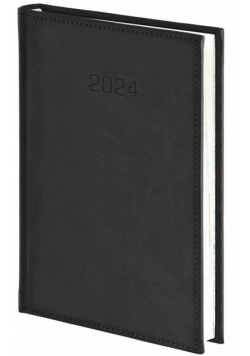 Kalendarz 2024 B5 Dzienny Vivella czarny