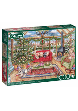 Puzzle 1000 Falcon Świąteczna oranżeria G3