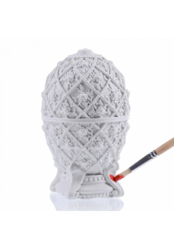 Figurka do pomalowania - Faberge Egg 16cm
