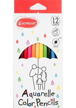 Kredki akwarelowe Acmeliae 12 kolorów