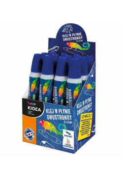 Klej w płynie dwustronny 35g (12szt) KIDEA